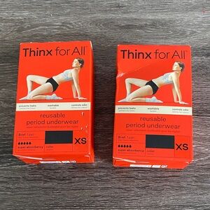 Reusable Period Underwear - Black, Size XSmall